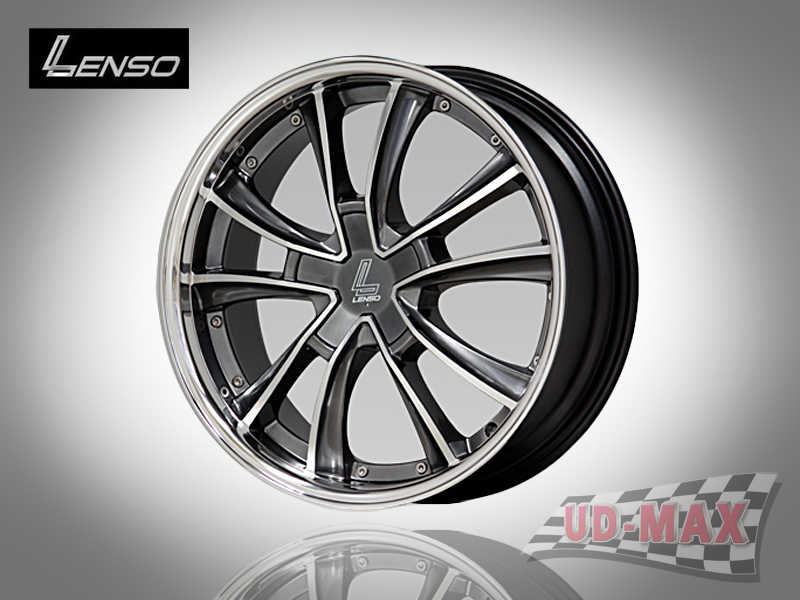 LENSO EURO STYLE 7_update color Hyper Black with Full Face Polish 